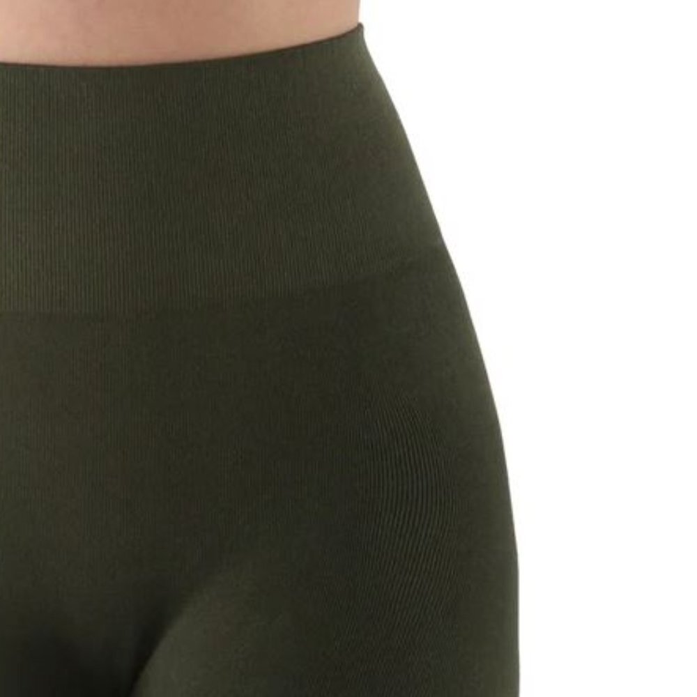 Highwaisted Breathable Cotton Leggings - Picture 4 of 5